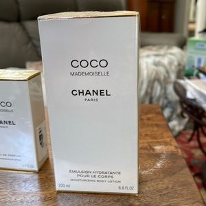 COCO Chanel Parfum Spray and Body Lotion. New never been opened.